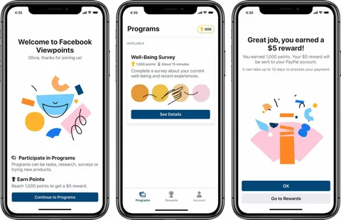 Facebook’tan yeni bir ücretli anket ve araştırma uygulaması