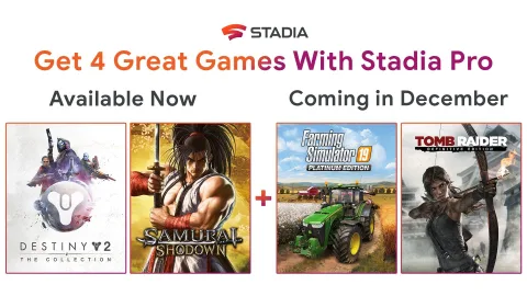Google Stadia Pro abonelerine iki ücretsiz oyun daha sunacak