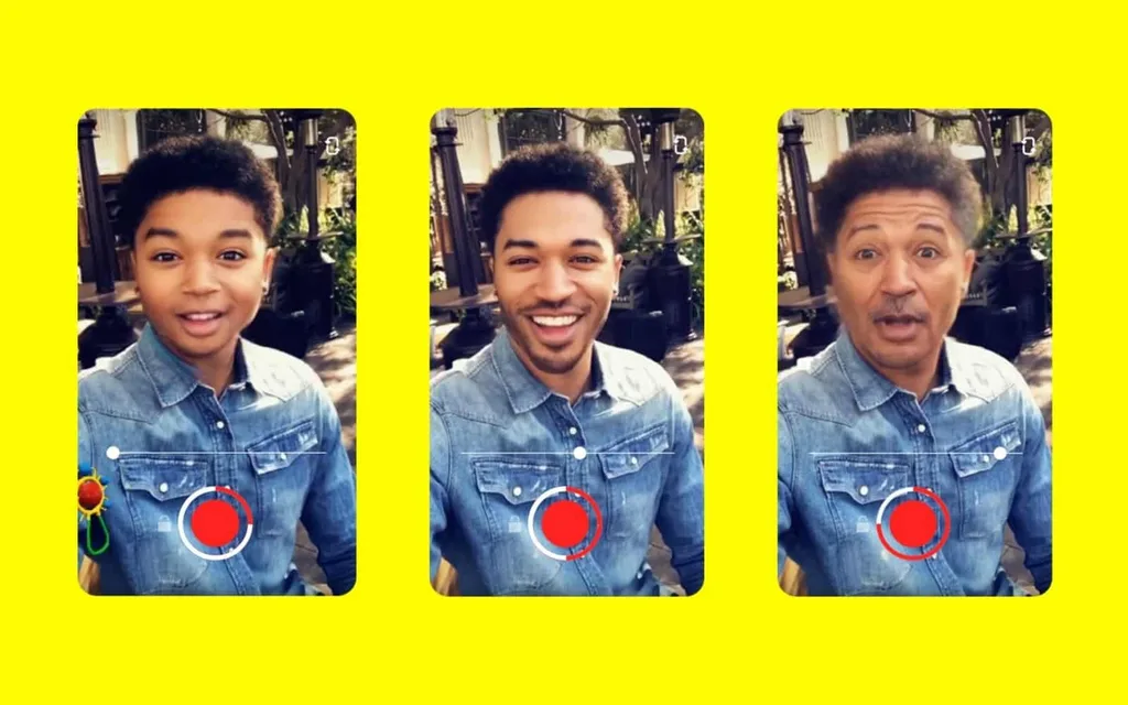 Snapchat’ten yeni bir yaş değiştirme filtresi