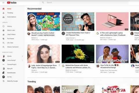 YouTube daha büyük resimlerle süslü yeni ana sayfa tasarımını kullanıma sundu