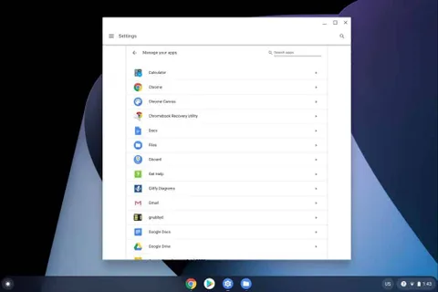Chrome OS 79 ile uygulama yönetimi kolaylaşıyor
