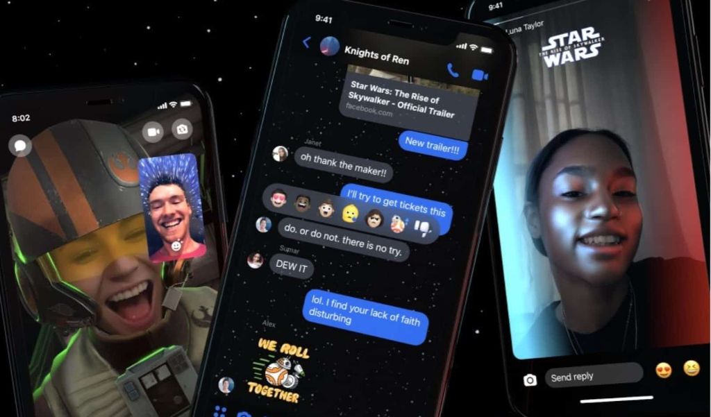 facebook messenger star wars