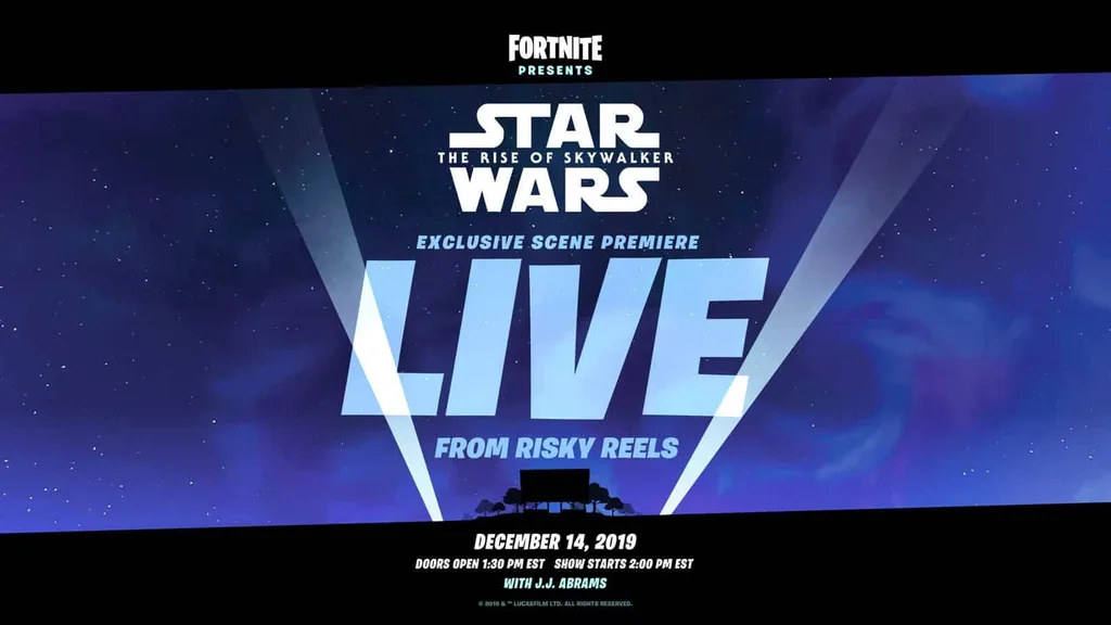 Fortnite oyuncularına özel Star Wars etkinliği