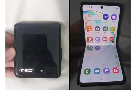 Bu fotoğraflardaki cihaz Samsung Galaxy Fold 2 mi?