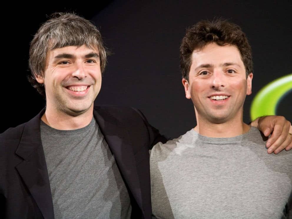 google sergey brin larry page