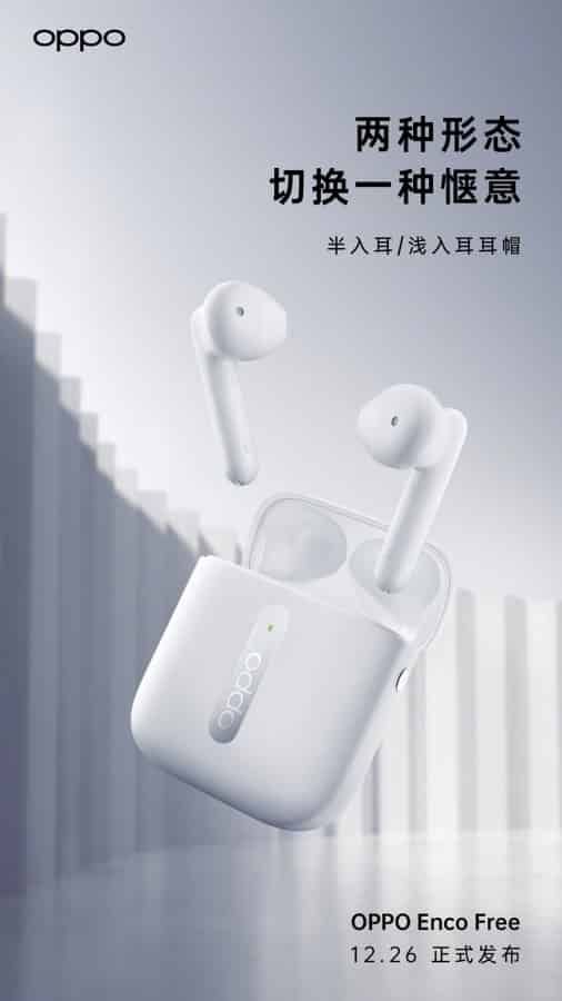 Oppo yeni kulaklığını Reno 3 serisiyle birlikte tanıtacak