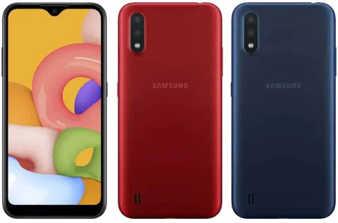 Galaxy A01: Samsung’dan Galaxy A serisine bir üye daha