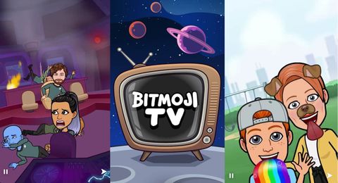 snapchat bitmoji tv