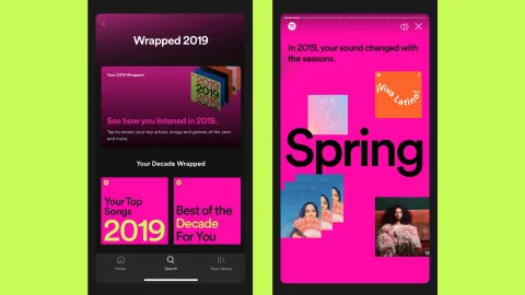 Spotify 2019’u yılın “kişisel özeti” ile uğurluyor