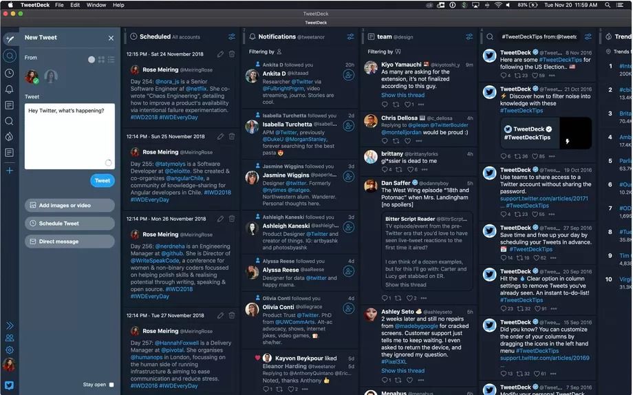 twitter tweetdeck