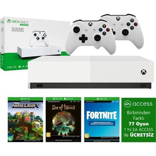 Microsoft Xbox One S oyun konsolunda bugüne özel dikkate değer indirim