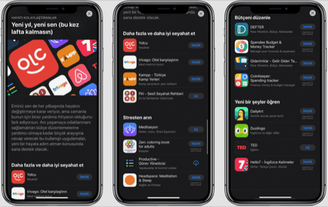 app store 2020 uygulama tavsiyeleri