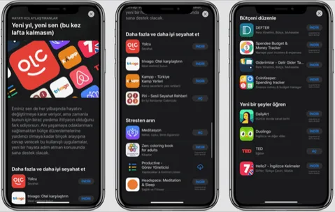 Apple’dan 2020 planlarını yapanlara yardımcı olacak uygulama tavsiyeleri