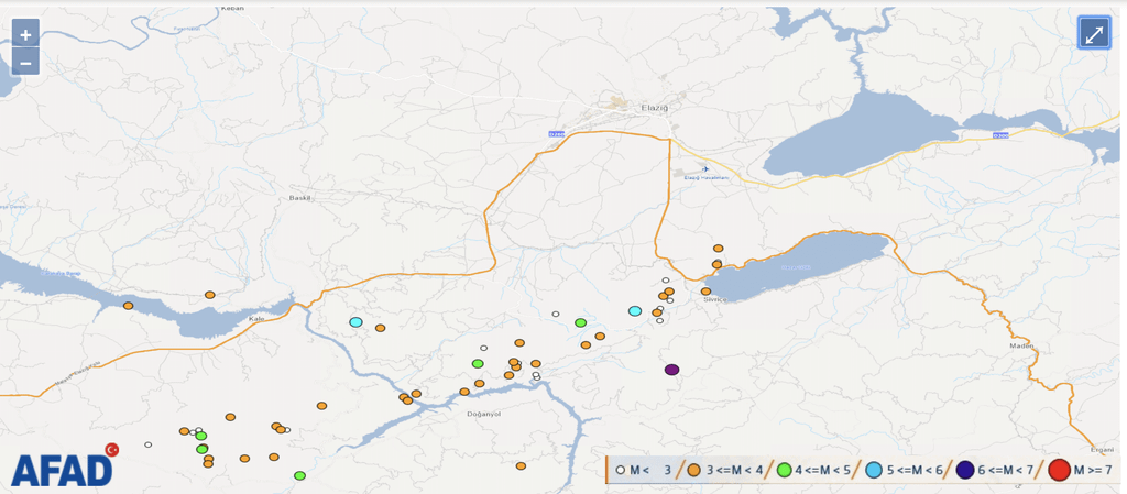 elazığ depremi afad
