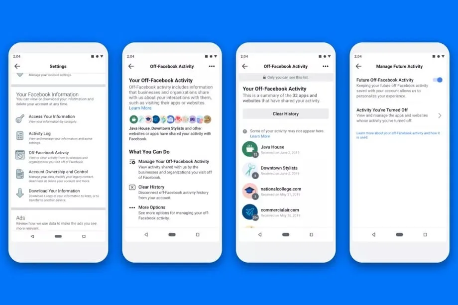 Facebook “Geçmişi Temizle” aracını tüm kullanıcılarına açtı
