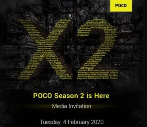 Poco yeni akıllı telefonu X2’nin tanıtım tarihini açıkladı