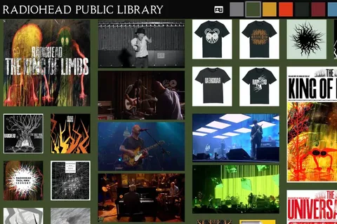 Radiohead tüm çevrimiçi izlerini “halk kütüphanesi”nde topladı