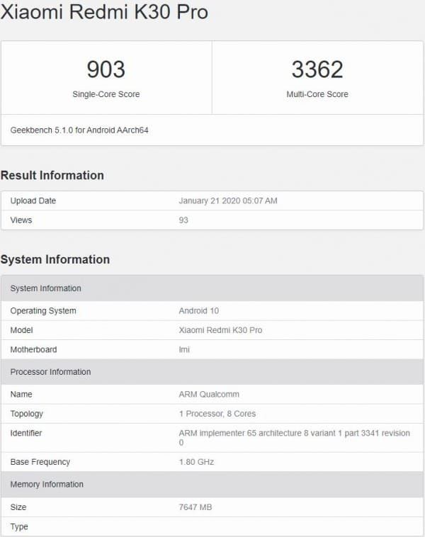 redmi k30 pro
