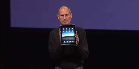 steve jobs ipad