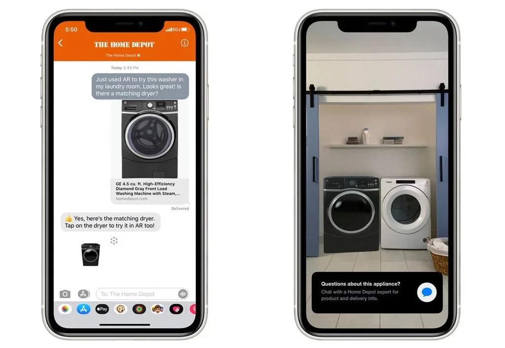Apple artırılmış gerçeklik aracına alışveriş desteği ekledi