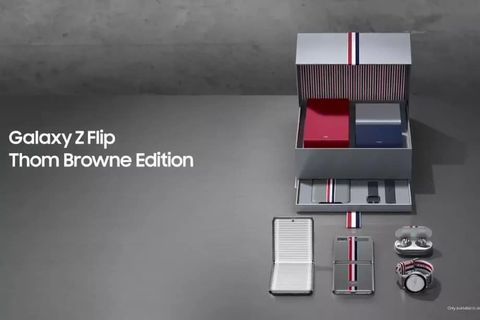 galaxy z flip thom browne edition