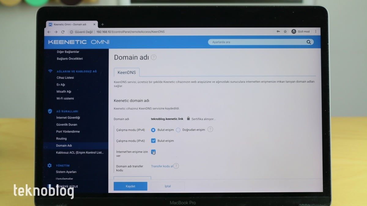 Keenetic Omni İncelemesi