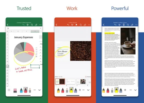 Office iOS uygulamaları yeni tasarımla daha hızlı çalışacak