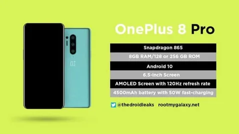 OnePlus 8 Pro sızıntısı tasarımı ve 120Hz ekranı doğruluyor
