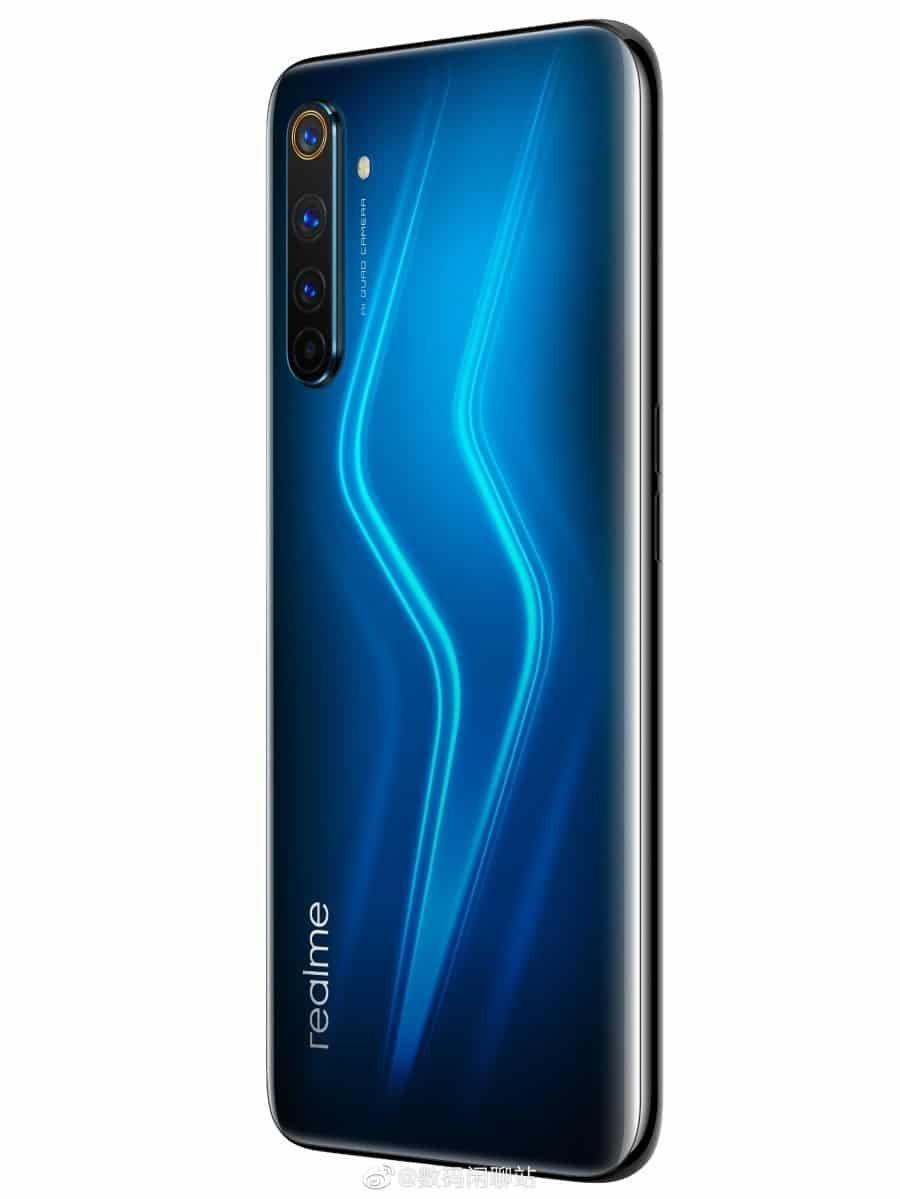 Realme 6 Pro fotoğrafları üç renk seçeneğini gösteriyor