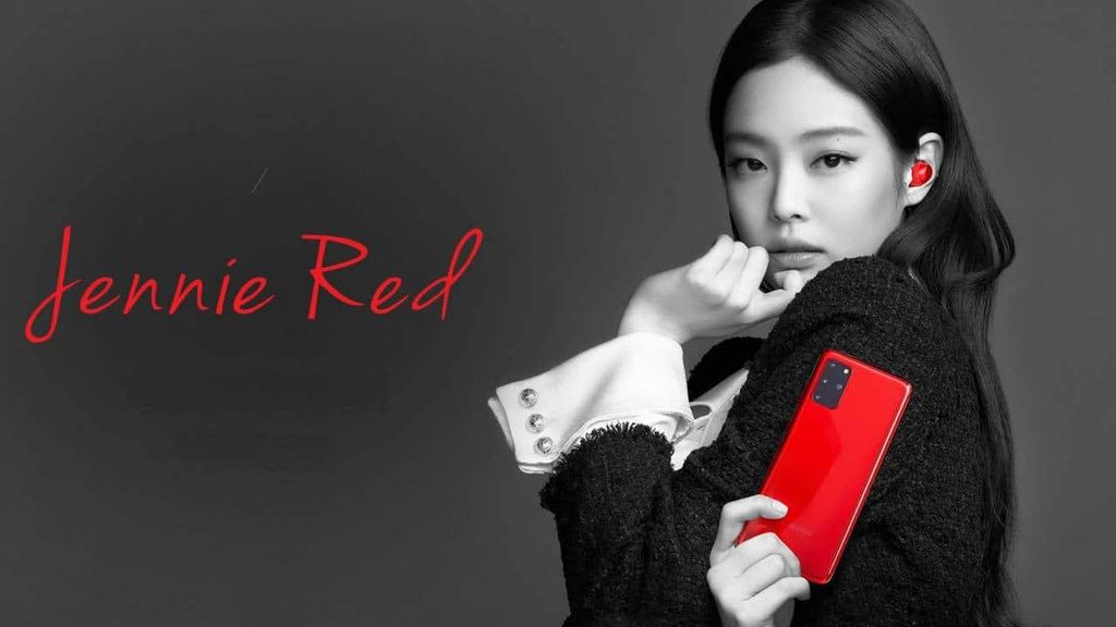 galaxy s20+ jennie red