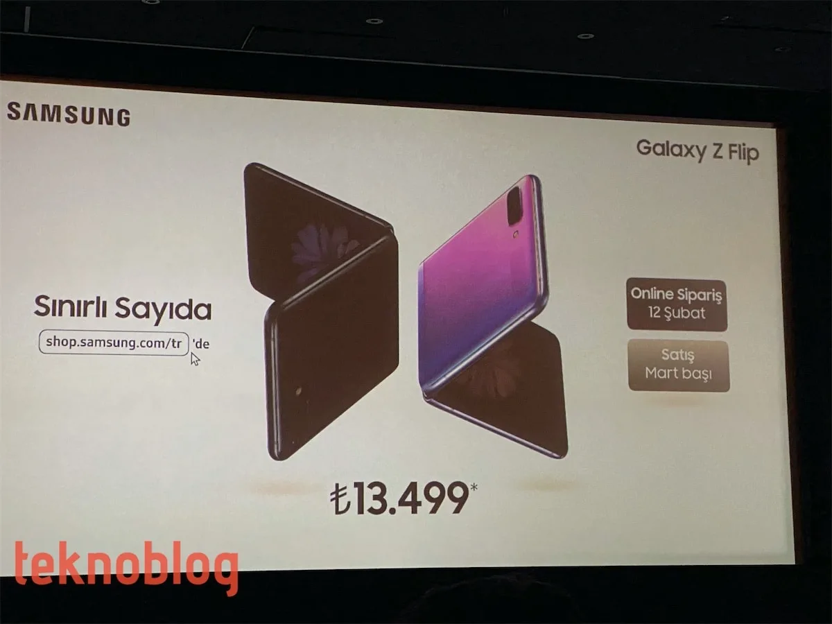 Karşınızda Samsung’un yeni katlanabilir telefonu: Galaxy Z Flip