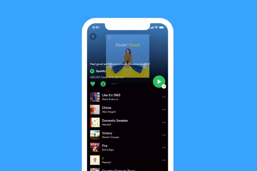spotify ios yeni tasarım