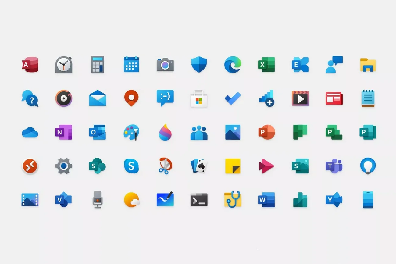 Windows 10’un yeni ve renkli uygulama ikonları nasıl hazırlandı?