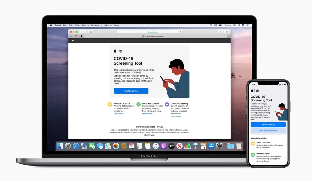 Apple COVID-19 için web sitesi açtı ve mobil uygulama çıkardı
