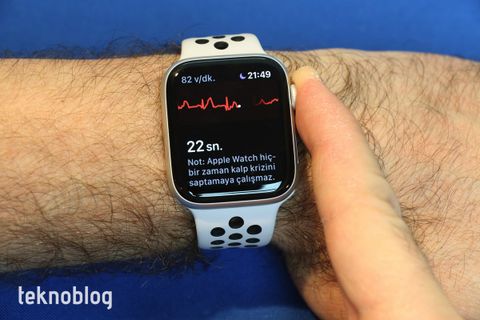 apple watch ekg nasıl kullanılır