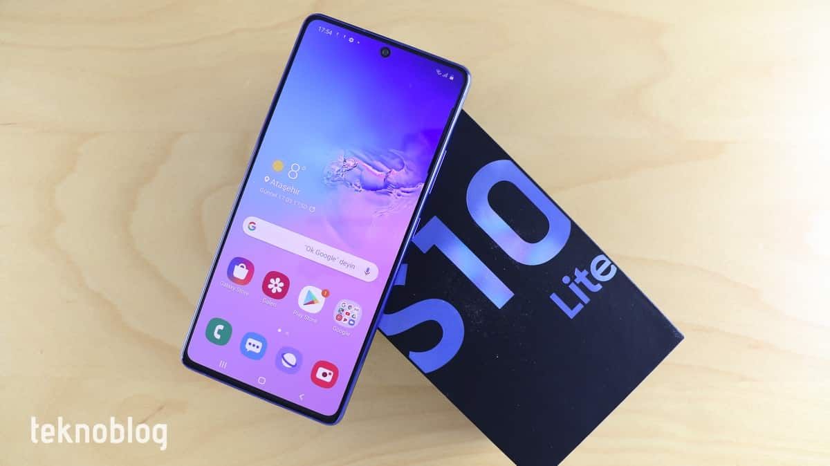 galaxy s10 lite kutu açılımı
