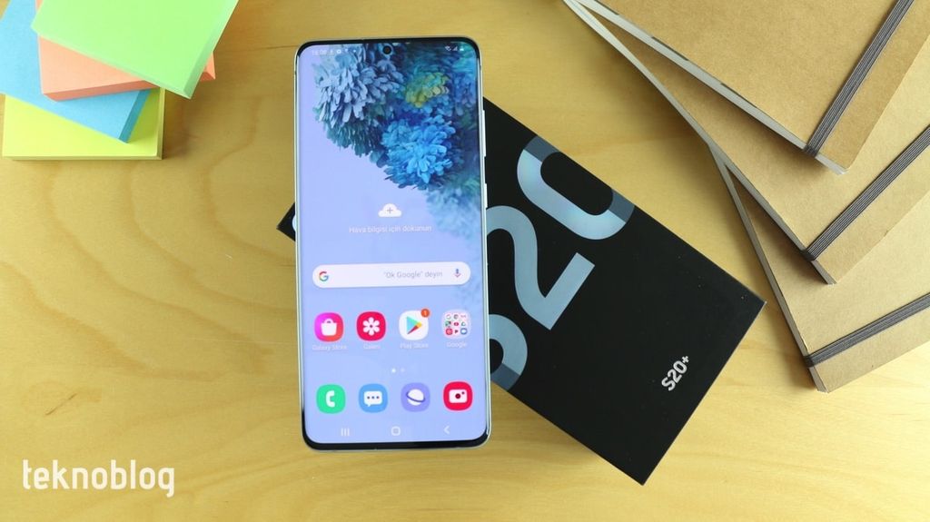 galaxy s20 plus kutu açılımı