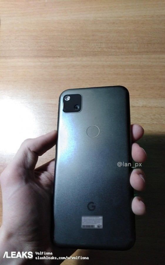 Google Pixel 4a fotoğrafları ekran tasarımını doğruluyor