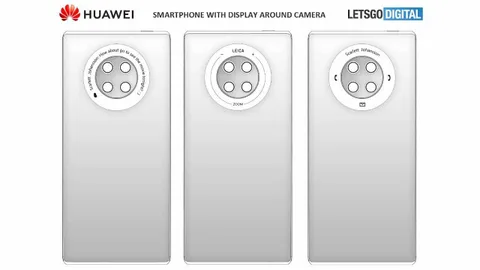 Huawei Mate 40 serisinde kamera halkasına işlev kazandırabilir