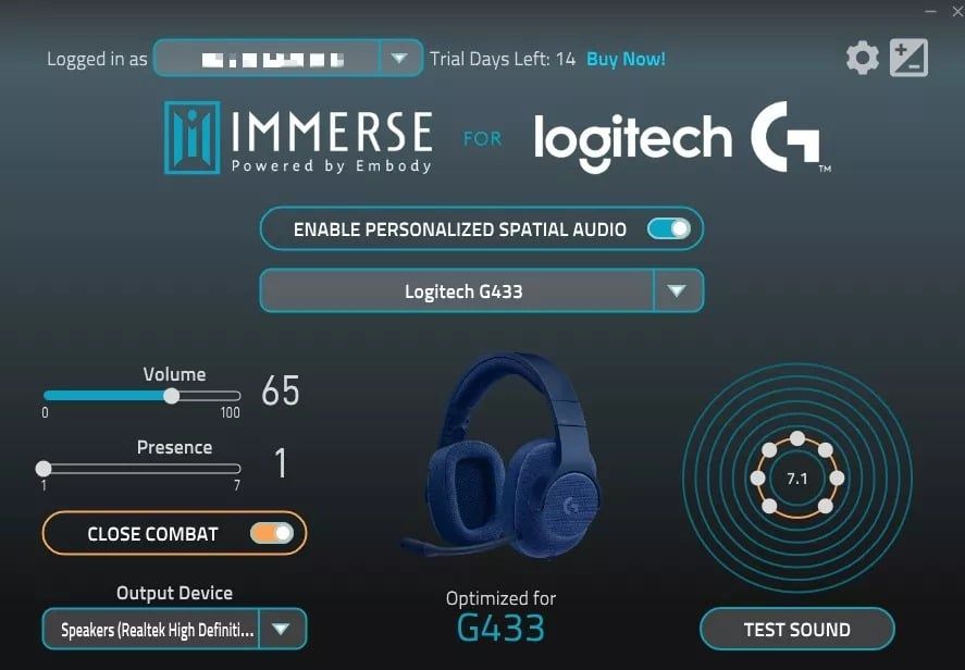 Logitech G’den kulağın fotoğrafını çekerek ses analizi yapan uygulamaya destek