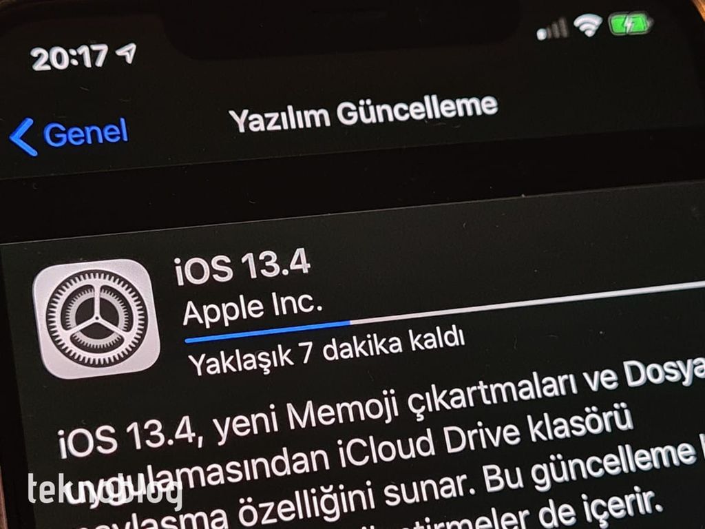 ios 13.4 yenilikler
