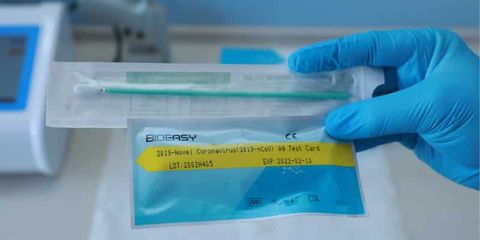 koronavirüs 15 dakika hızlı tanı kiti