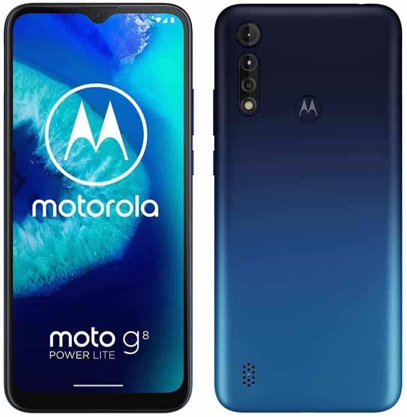 Henüz tanıtılmamış Moto G8 Power Lite yüksek kapasiteli pili koruyacak