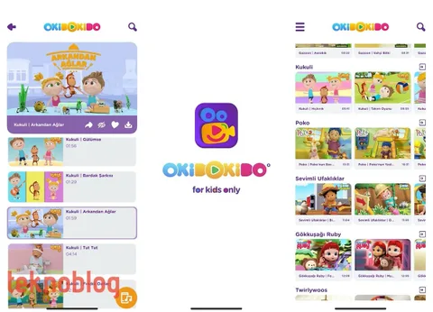 OkiDoKido: Çocuklar için zengin ve eğitici içerik havuzu