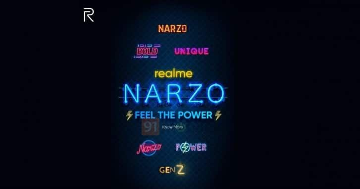 realme narzo