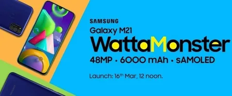 Samsung Galaxy M21’in tanıtım tarihi doğrulandı
