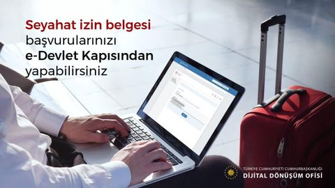 seyahat izin belgesi e-devlet