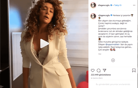 sıla instagram konseri