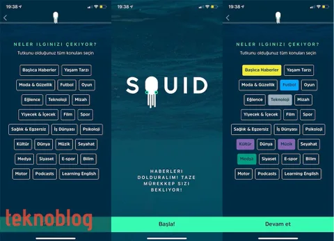 Squid: En güncel haberler en hızlı şekilde cebinizde