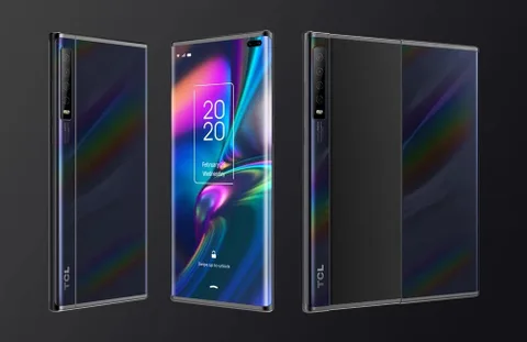 TCL yeni katlanabilir telefon konseptlerini gösterdi